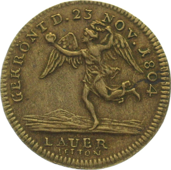 1804 Napoeon Empereur ohne L - Lauer Rechenpfennig